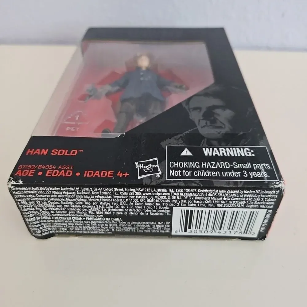 Star Wars the Black Series Force Awakens Han Solo Exclusive 3.75